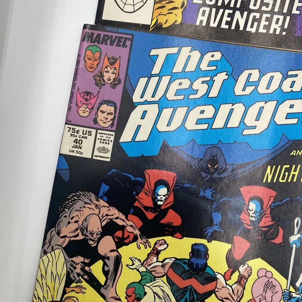The West Coast‎ Avengers Comic Book Collection Lot 10 Issues Marvel SEE ALL PICS